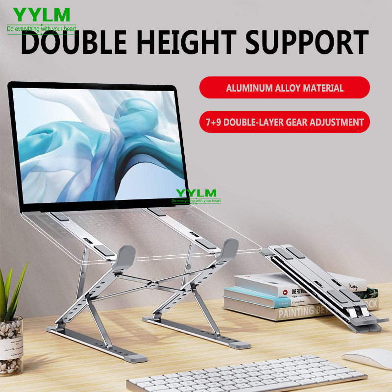 YYLM N8 Laptop Stand Aluminum for Macbook Adjustable Portable More Sta