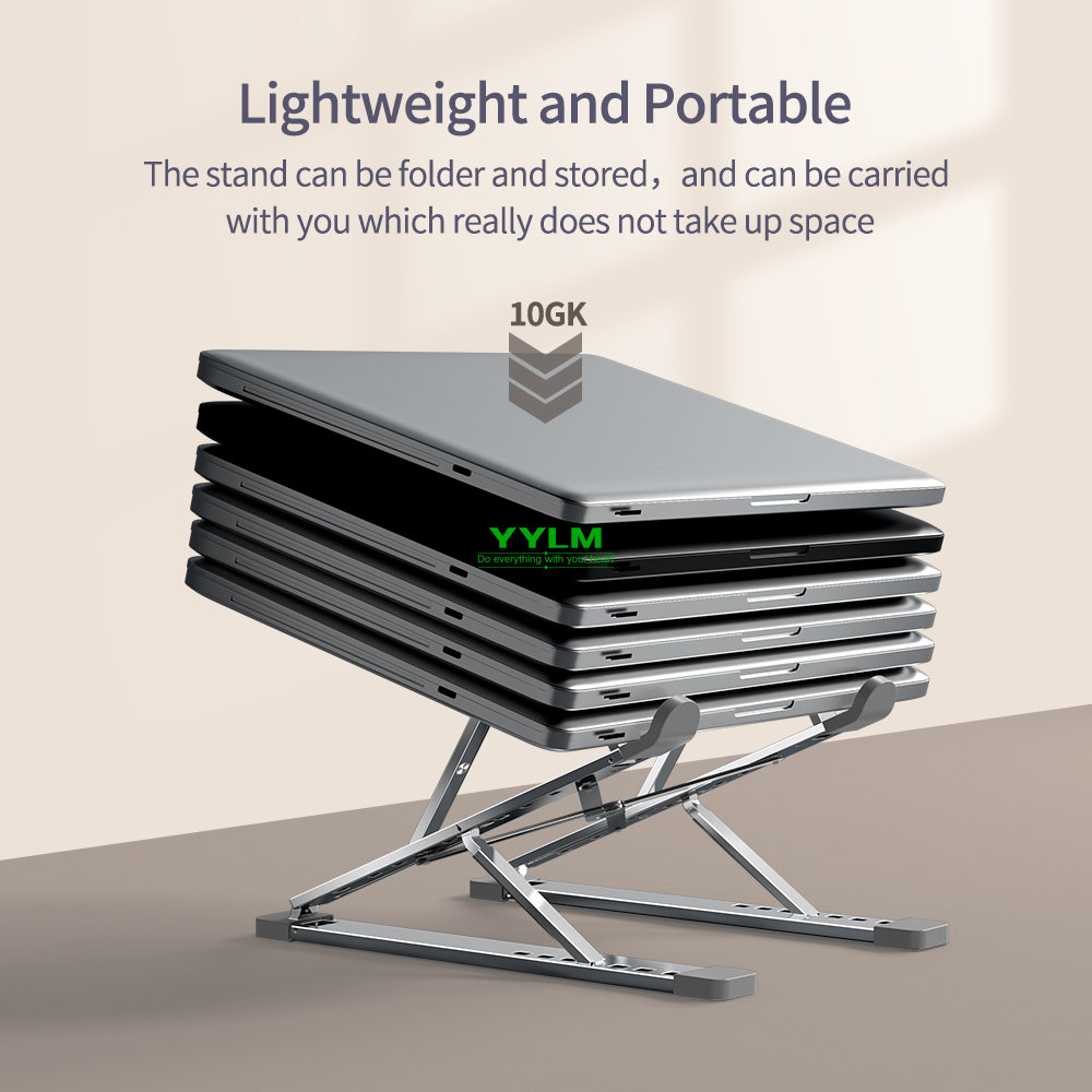 YYLM N8 Laptop Stand Aluminum for Macbook Adjustable Portable More Sta — photo 4