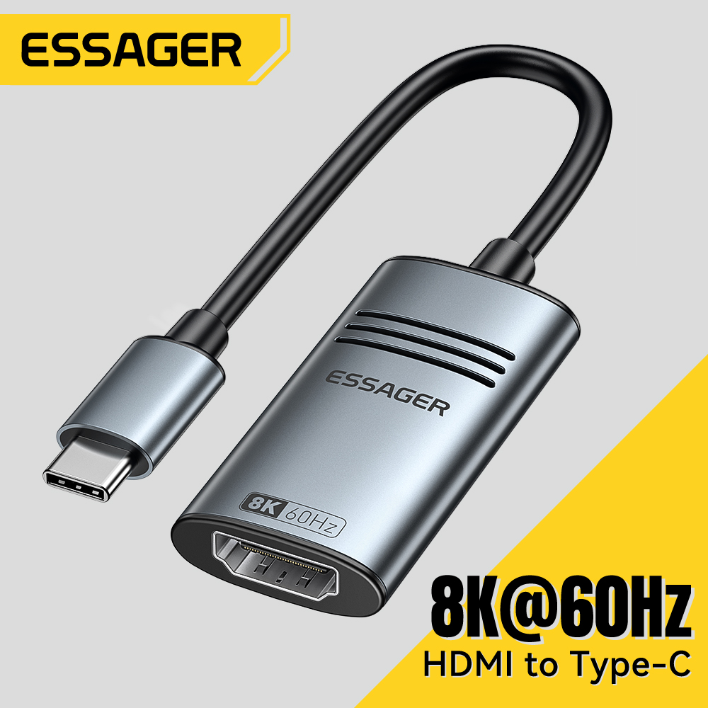 Essager HDMI To USB Type C Adapter for iPhone MacBook Pro Air iPad Sam
