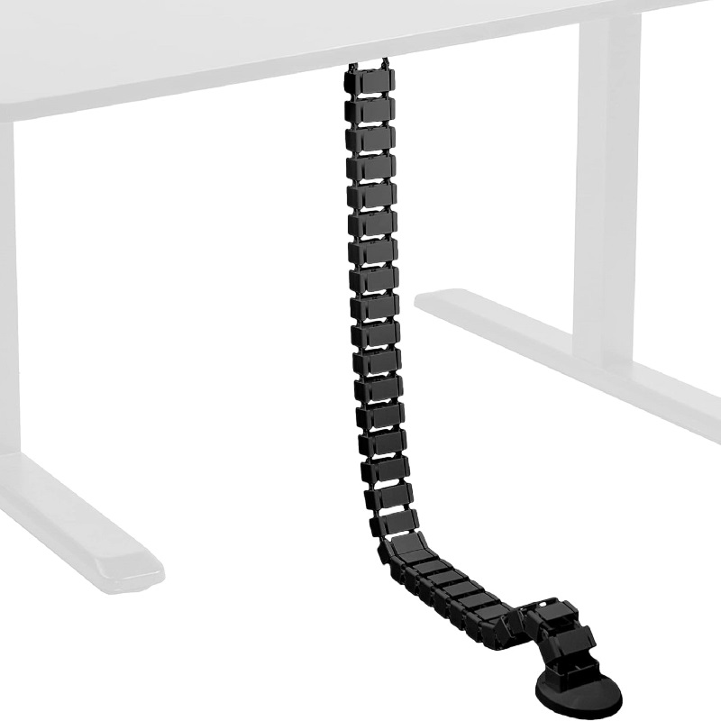 Wire Spine Cable Sleeve Under Desk Cable Tray Wire Management Workstat — photo 3