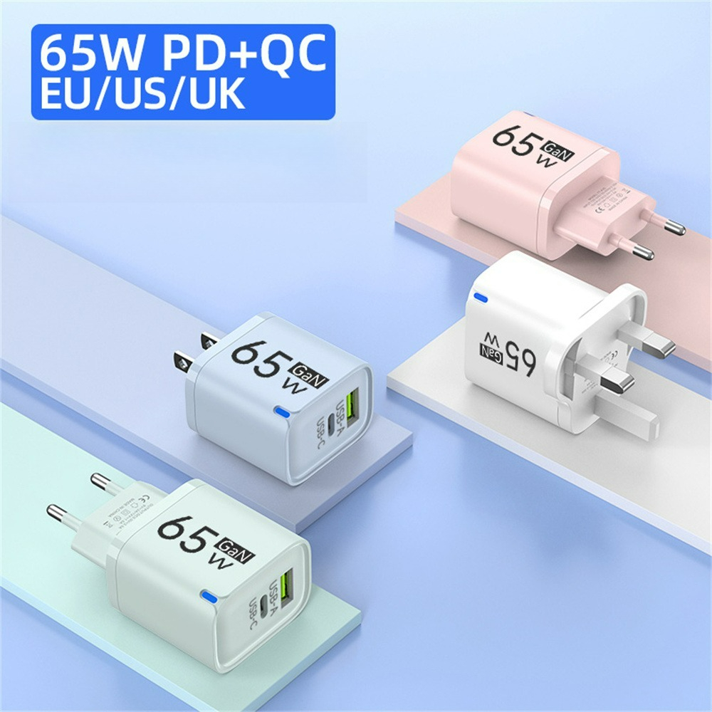 GaN Charger 65W USB Type C Fast Charging Phone Charger Adapter USB PD  — photo 3