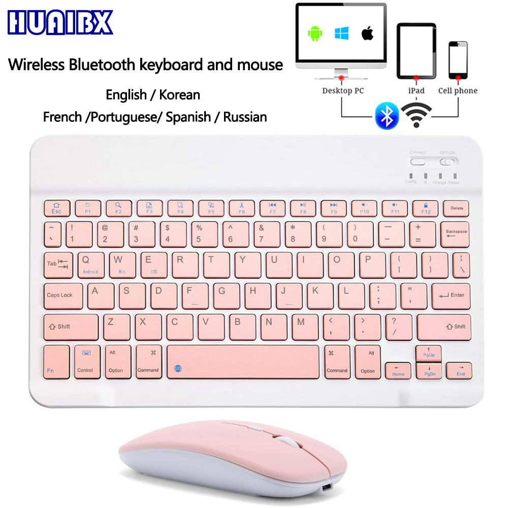 10 lnch Wireless  Bluetooth Mini Keyboard For iPad Phone Tablet Portable Bluetooth Keyboar