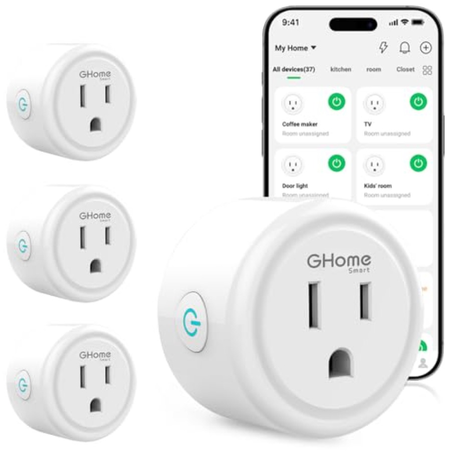 Plug, WiFi Smart Plugs Work with Alexa and Google Ho
